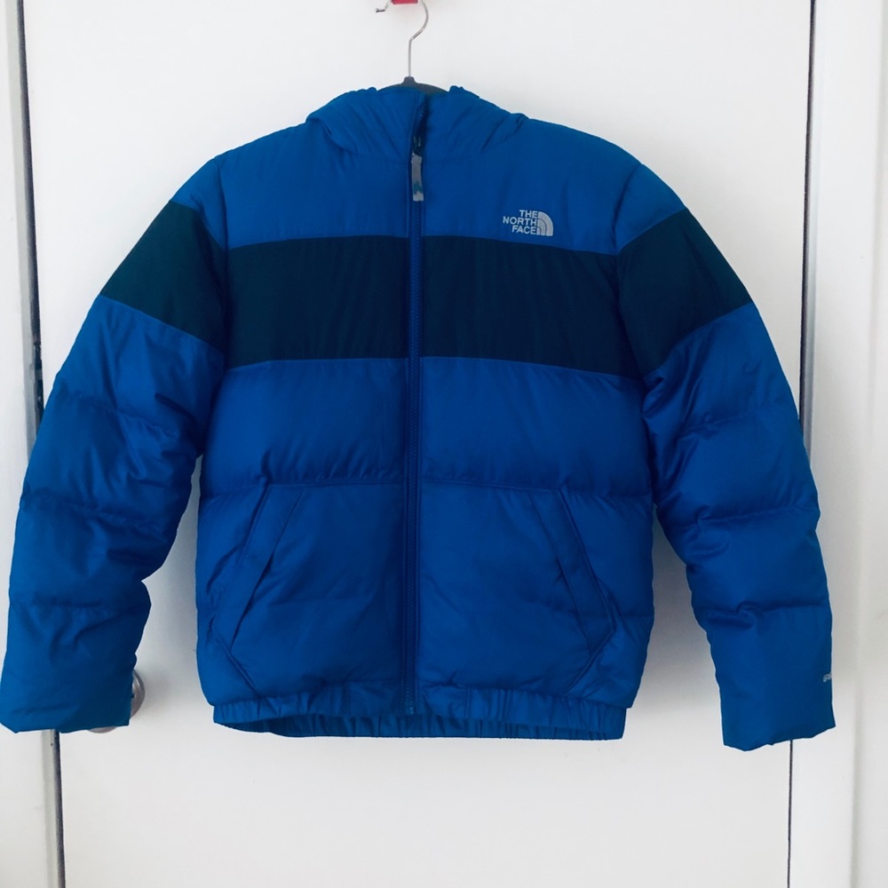 Blue Boys North Face Jacket